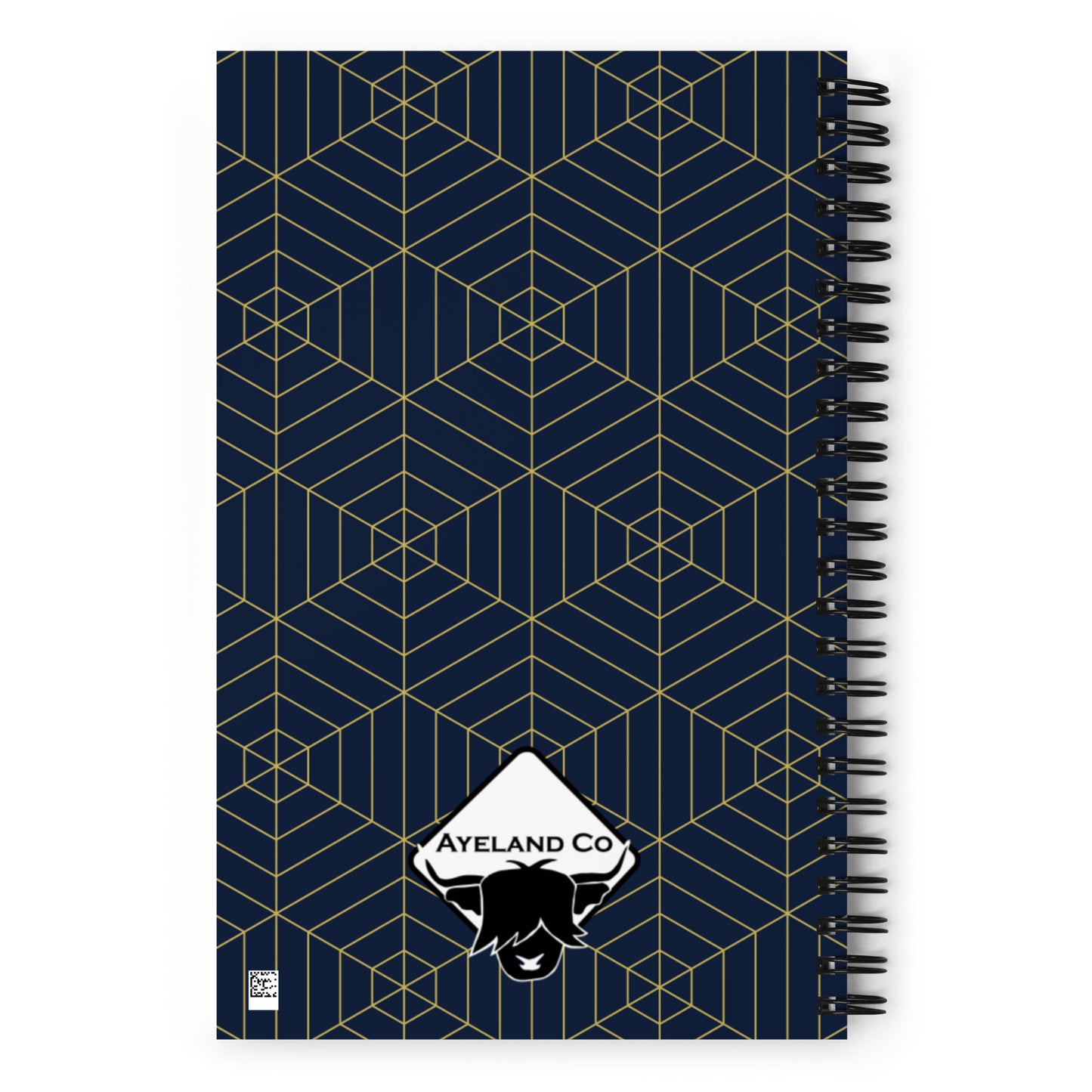 Highland cow spiral star wars inspiration notebook