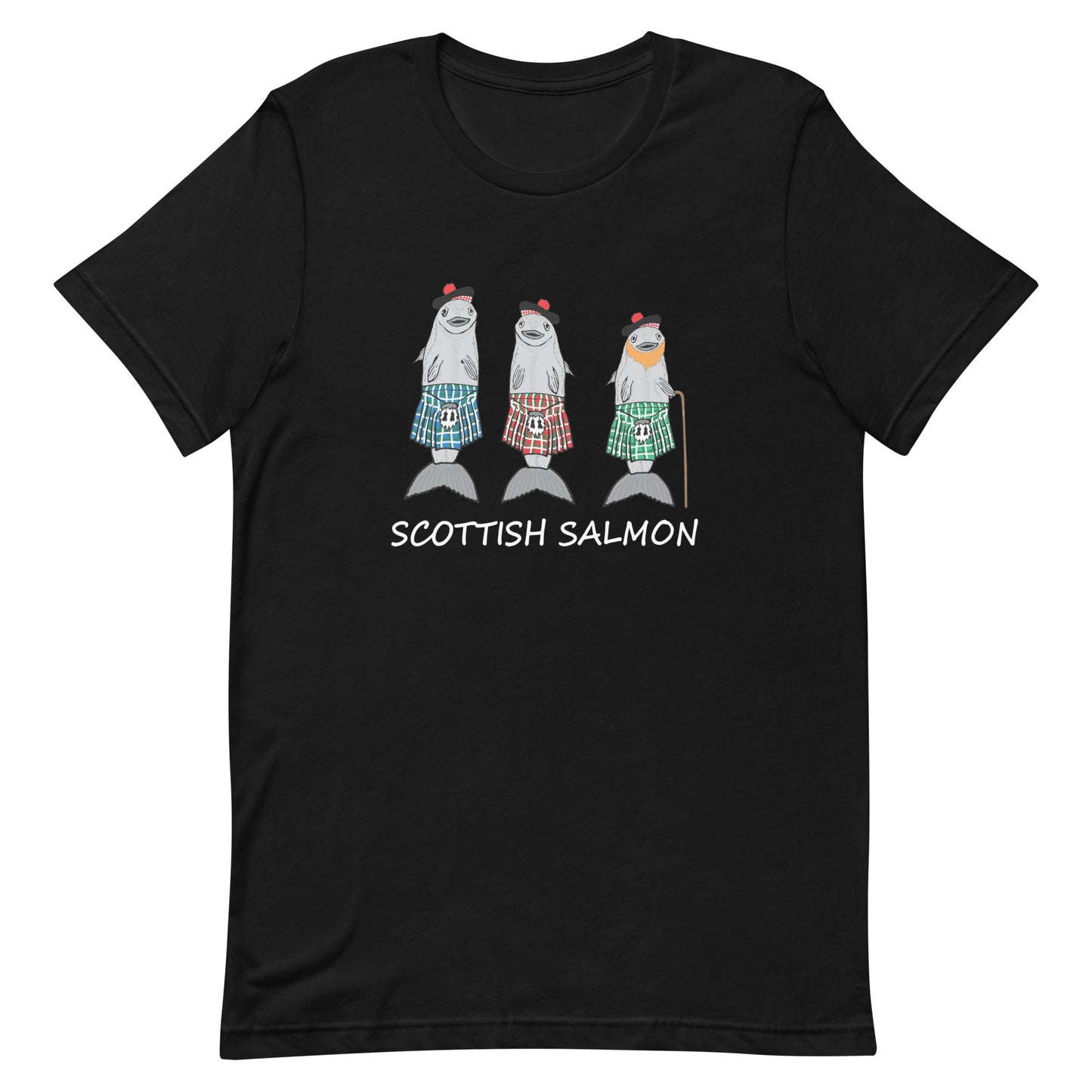Scottish salmon t-shirt for fish lovers